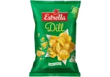 Волнистые картофельные чипсы ESTRELLA с укропом, 180 г