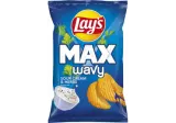 Potato Chips LAY'S MAXX WAVY, sour cream and herbs flavor, 120 g