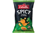 Картофельные чипсы Estrella Spicy, со вкусом сыра и перца Халапеньо, 115 г