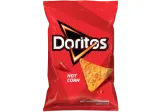 Kukurūzų traškučiai DORITOS, aitriųjų paprikų skonio, 90 g