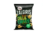 Lentil Chips ZALGIRIS OHO!, dill, garlic flavor, 100 g