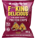 Allnutrition FITKING Вкусные Протеиновые Чипсы BBQ Ребрышки 60 г