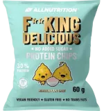 Allnutrition FITKING Вкусные Протеиновые Чипсы Гималайская Соль 60 г