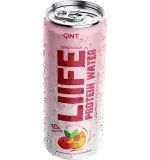 QNT Liife Протеиновая Вода Малина & Персик 330 мл