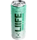 QNT Liife Energy & Collagen Green Tea, Lemon Mint 250 ml