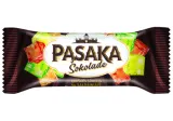 Chocolate glazed cottage cheese curd PASAKA with candies, 19 %, 40 g