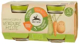 Daržovių tyrelė kūdikiams nuo 4 mėn., ekologiška ALCE NERO, 2 x 80 g