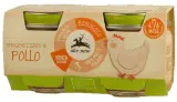 Vištienos tyrelė kūdikiams nuo 4 mėn., ekologiška ALCE NERO, 2 x 80 g
