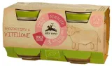 Veal puree for babies from 4 months, organic ALCE NERO, 2 x 80 g