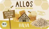 Сезамовая и медовая халва, органическая ALLOS, 75 г