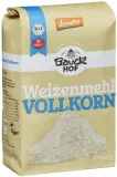 Kvietiniai miltai, pilno grūdo, biodinaminiai BAUCK MÜHLE, 1 kg