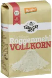 Šviesūs ruginiai miltai, pilno grūdo, biodinaminiai BAUCK MÜHLE, 1 kg