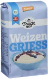 Kviečių manų kruopos, biodinaminės BAUCK MÜHLE, 500 g