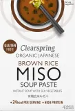 Паста из коричневого риса 'Мисо' для супа с морскими овощами, органическая CLEARSPRING, 4 x 15 г