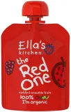 Trinti vaisiai RAUDONA kūdikiams nuo 6 mėn., ekologiški ELLA'S KITCHEN, 90 g