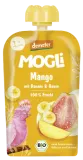 Mangų, bananų, gvajavų tyrelė, biodinaminė MOGLI, 100 g