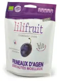 Soft dehydrated Agen dried plums, organic LILIFRUIT, 150 g
