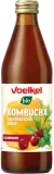 Kombučia gėrimas VYŠNIOS IR MĖTOS, ekologiškas VOELKEL, 330 ml