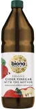 Unfiltered apple cider vinegar, organic BIONA, 750 ml