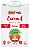 Kokosų gėrimas be cukraus, ekologiškas ECOMIL, 500 ml