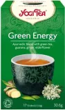 Аюрведический зеленый чай GREEN ENERGY, органический YOGI TEA