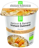 Avižinė košė su abrikosais ir bananais, ekologiška AUGA, 60 g