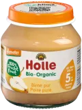 Kriaušių tyrelė kūdikiams nuo 5 mėn., biodinaminė HOLLE, 125 g