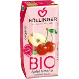 Напиток из яблочного и вишнёвого сока, органический HÖLLINGER, 200 мл