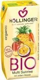 Sulčių gėrimas MULTI SUNRISE, ekologiškas HÖLLINGER, 200 ml