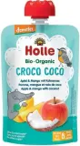 Obuolių tyrelė su mangais ir kokosais CROCO COCO, kūdikiams nuo 6 mėn., biodinaminė HOLLE, 100 g