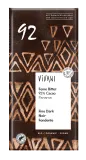 Dark chocolate 92%, organic