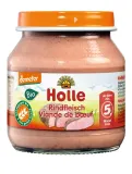 Jautienos tyrelė kūdikiams nuo 4 mėn., biodinaminė HOLLE, 125 g