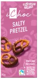 Chocolate with pretzel pieces and sea salt, organic
