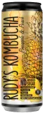 Kombučia gėrimas ANANASAI IR PERSIKAI RUDY'S, 330 ml