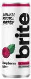 Energinis gėrimas BRITE, aviečių ir mėtų skonio, 330 ml