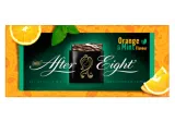 Плитки темного шоколада AFTER EIGHT, апельсиновый вкус, 200 г