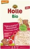 Pilno grūdo javainiai su uogomis, nuo 1 metų amžiaus, biodinaminiai HOLLE, 200 g