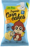 Kukurūzų trapučiai su bananais ir mangais kūdikiams nuo 10 mėn., ekologiški LIL ONES, 30 g