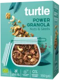 Sėklų ir riešutų granola, ekologiška TURTLE, 350 g