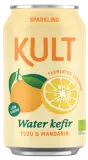 Водяной кефир YUZU И МАНДАРИНЫ, органический KULT, 330 мл