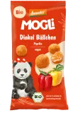 Traškūs speltos rutuliukai su paprikomis, biodinaminiai MOGLI, 40 g