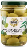 Зеленые оливки "Bella Di Cerignola" в рассоле, органические