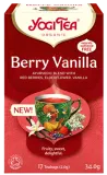Ajurvedinė arbata BERRY VANILLA, ekologiška YOGI TEA