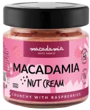 Crunchy macadamia nut cream with raspberries MACADAMIA NUTS FAMILY, 180 g