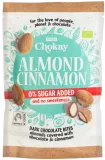 Almonds in dark chocolate with cinnamon, organic CHOKAY, 85 g