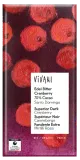 Dark chocolate 70% with cranberries, organic VIVANI, 80 g