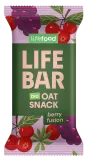 Овсяный батончик "Ягодный Фьюжн", органический LIFEFOOD, 40 г