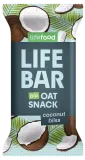 Avižinis batonėlis „Coconut Bliss“, ekologiškas LIFEFOOD, 40 g