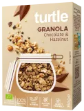 Granola su šokoladu ir lazdynų riešutais, ekologiška TURTLE, 350 g