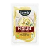 Švieži virtiniai su sūriu MEZZELUNE CACIO E PEPE BIO-VERDE